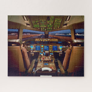 Puzzle Commercial Jet Cockpit