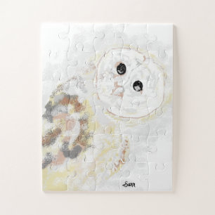 Puzzle : Common Barn Owl