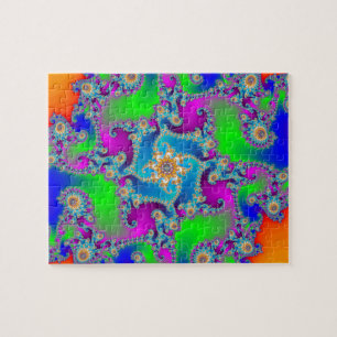 Puzzle: Complex Fractal Design Jigsaw Puzzle