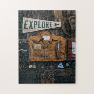 Puzzle Complexe photographique en bois Explorer Jigsaw Pu