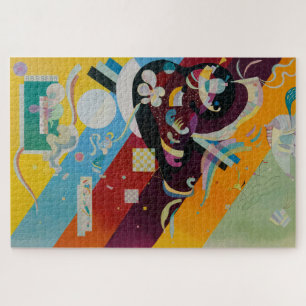 Puzzle Composition 9 de Wassily Kandinsky, peinture abstr