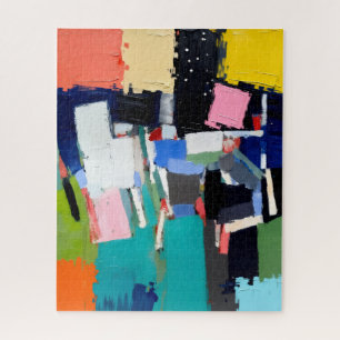 Puzzle Composition d'œuvre d'art abstrait 
