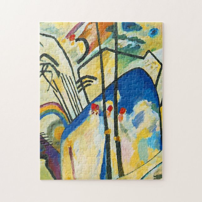 Puzzle Composition IV par Vassily Kandinsky (Vertical)