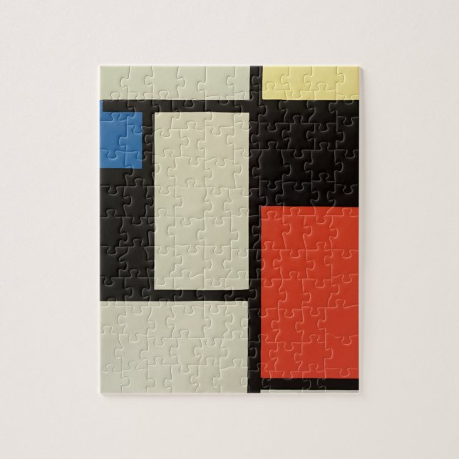 Puzzle Composition mondrienne Art moderne de la peinture  (Vertical)