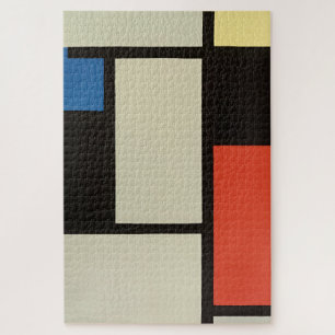 Puzzle Composition mondrienne Art moderne de la peinture 