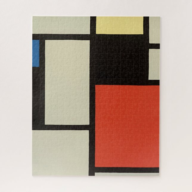 Puzzle Composition mondrienne Art moderne de la peinture  (Vertical)