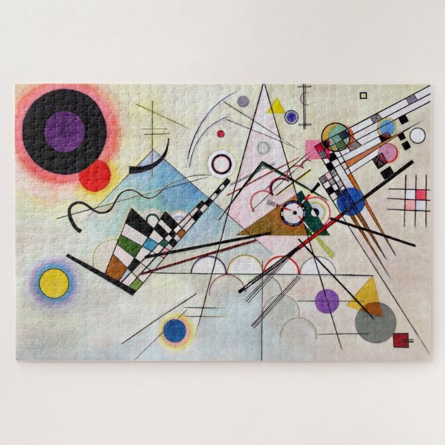 Puzzle Composition VIII, Wassili Kandinsky (Horizontal)