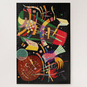 Puzzle Composition X Biomorphie Abstraction - Kandinsky