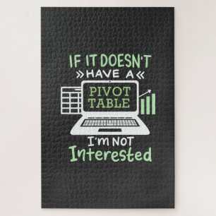 Puzzle Comptable Avoir Un Tableau Croisé Dynamique