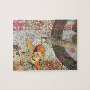 Puzzle Comptine de Mère l'Oie Conte de Fée