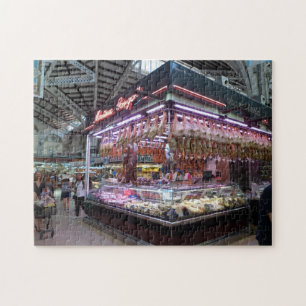 Puzzle Comptoir espagnol Deli Marché intérieur, Valence