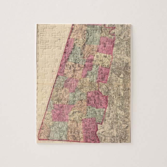 Puzzle Comté de Berkshire (Vertical)