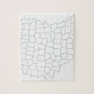 Puzzle Comtés de l'Ohio