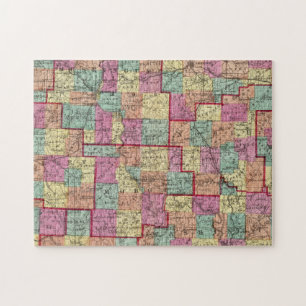 Puzzle Comtés de l'Ohio