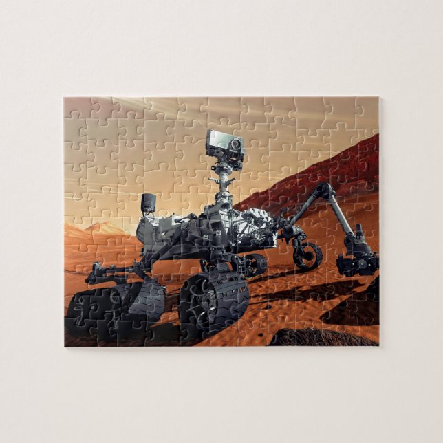 Puzzle Concept artiste de la NASA Mars Curiosity Rover (Horizontal)