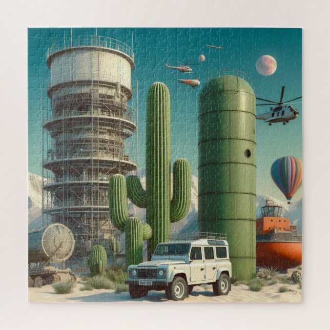 Puzzle Concept Defender Jigsaw (Vertical)