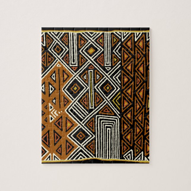 Puzzle Conception de Kuba Tribal Africain (Vertical)