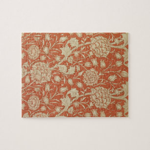 Puzzle Conception de papier peint de tulipe, 1875