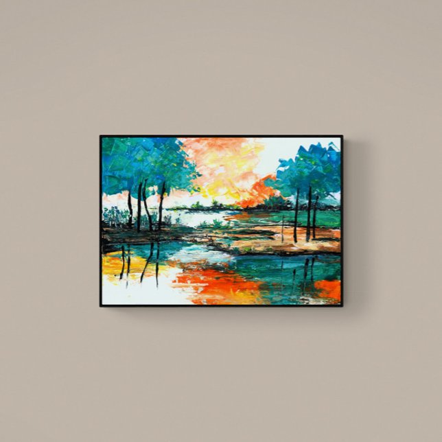 Puzzle Conception de peinture Abstraite colorée (Créateur téléchargé)