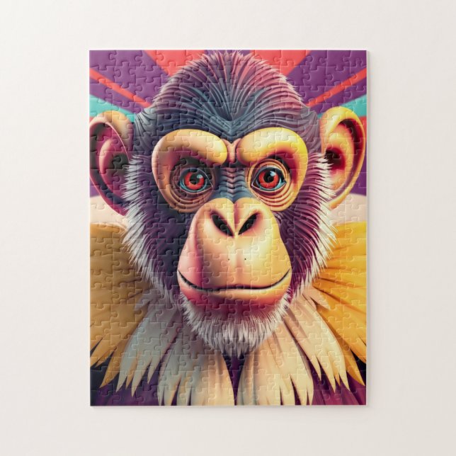Puzzle Conception de singe (Vertical)