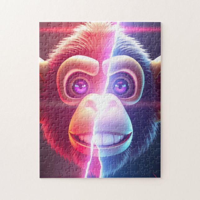 Puzzle Conception de singe (Vertical)
