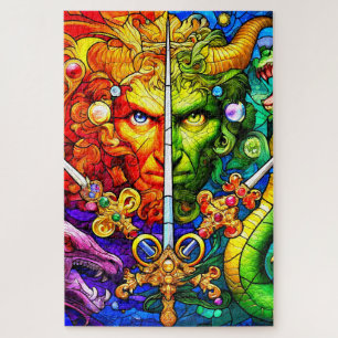 Puzzle Conception Imaginaire