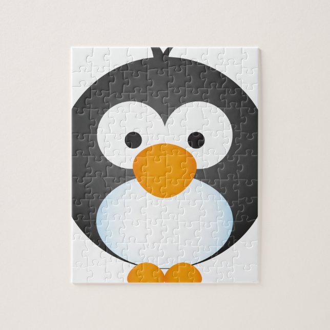Puzzle Conception mignonne de pingouin (Vertical)