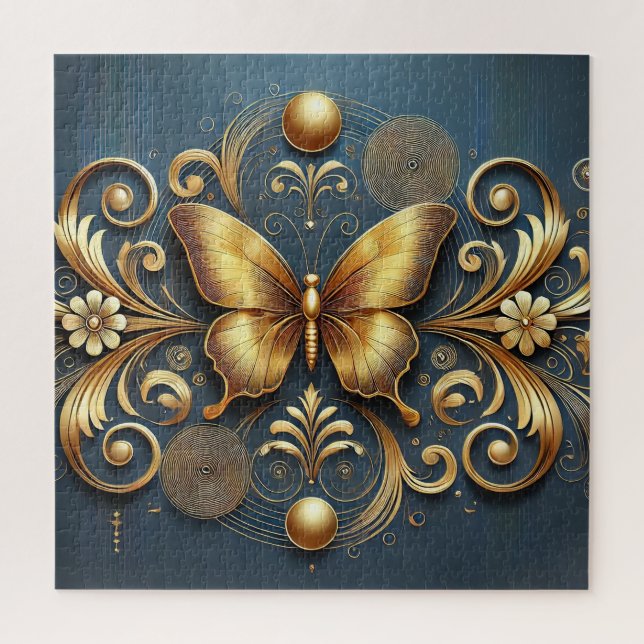 Puzzle Conception Papillon Doré (Vertical)