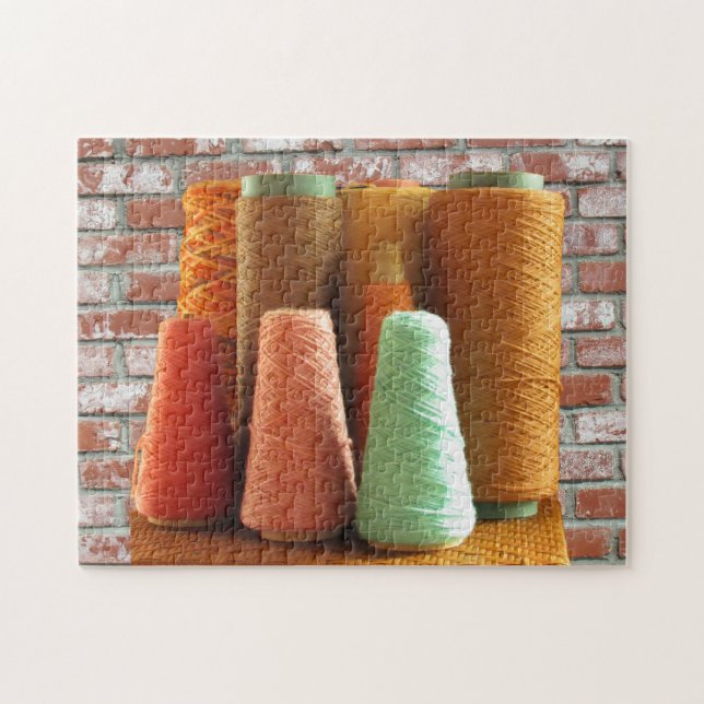 Puzzle - Cônes de fil (Horizontal)