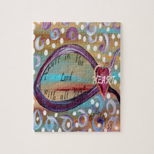 Puzzle Confiance dans le seigneur With All Your Heart