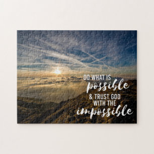 Puzzle Confiance Dieu Inspirer chrétien