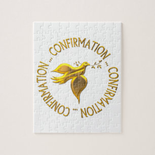 Puzzle Confirmation en or et Holy Spirit