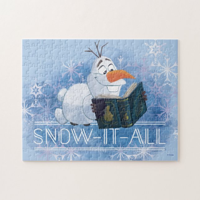 Puzzle Congelé 2 : Olaf | La neige (Horizontal)