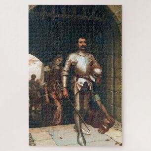 Puzzle Conquête (Chevalier victorieux au Moyen Âge)