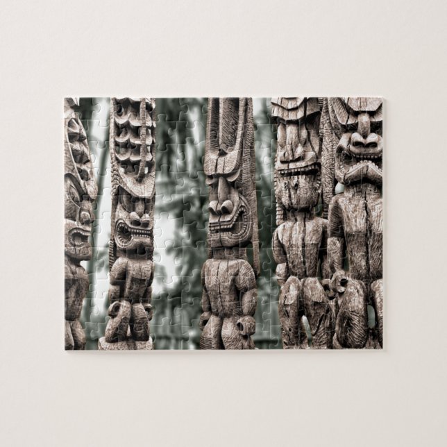 Puzzle Conseil tribal de Tiki (Horizontal)
