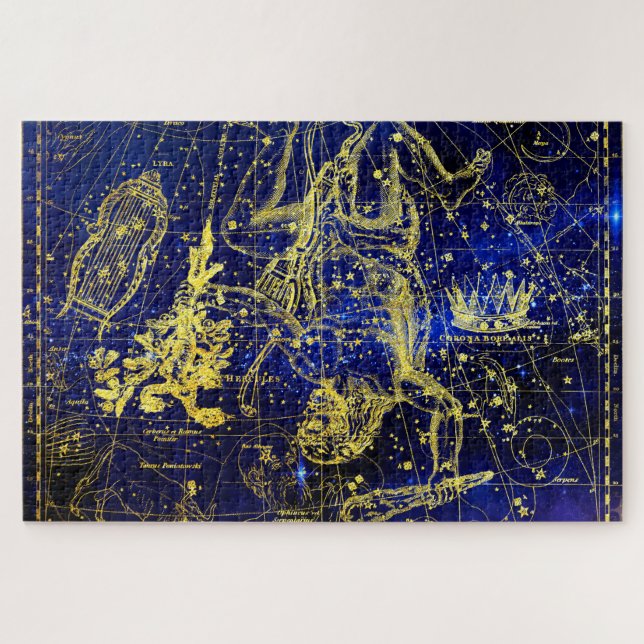 Puzzle Constellation d'Hercule. (Horizontal)