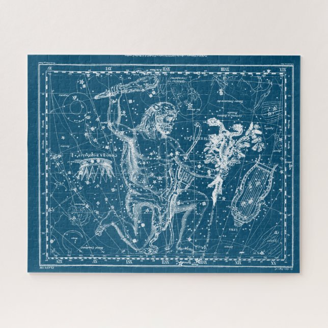 Puzzle Constellation d'Hercules vintages (Horizontal)