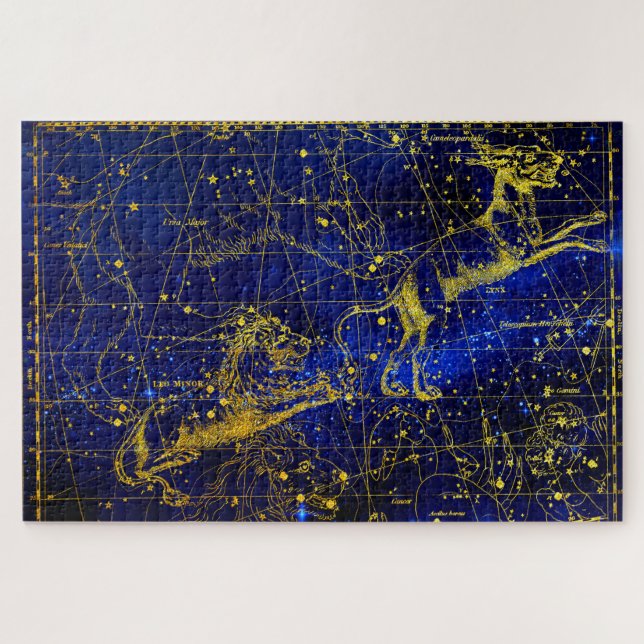 Puzzle Constellation du Lynx. (Horizontal)