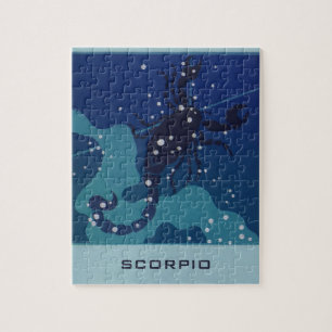 Puzzle Constellation du Scorpion, Astrologie du Zodiaque 