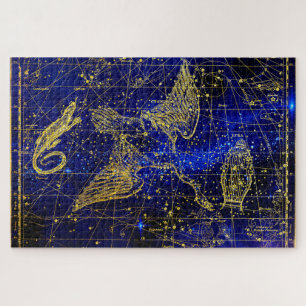 Puzzle Constellation Lacerta.
