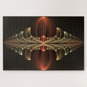 Puzzle Construction d'Imaginaires Art Fractal Abstrait br