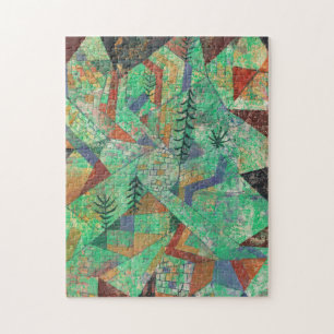 Puzzle Construction forestière par Paul Klee