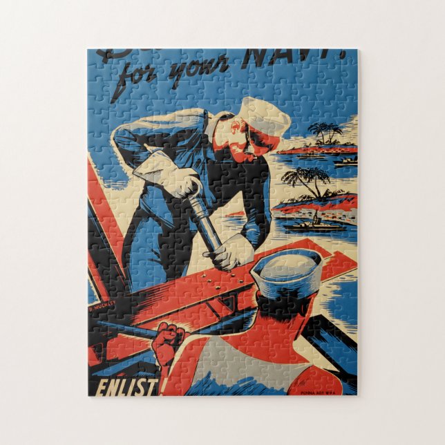 Puzzle Construction pour votre marine ! (Vertical)