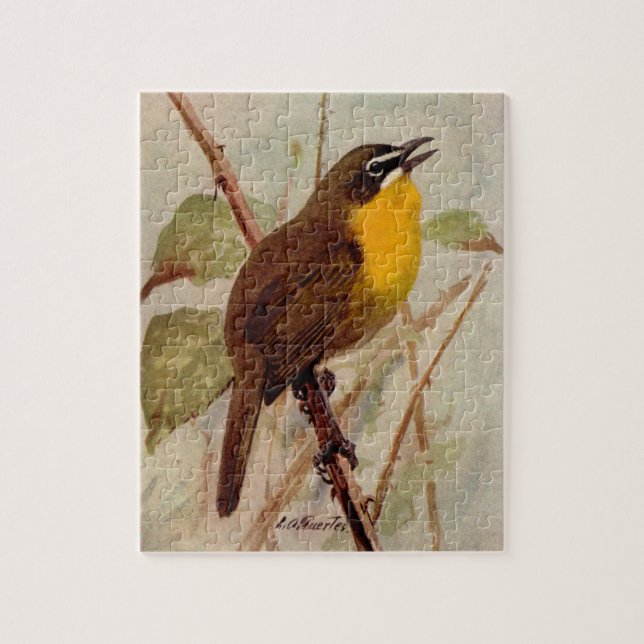 Puzzle Conversation de Louis Agassiz Fuertes (Vertical)