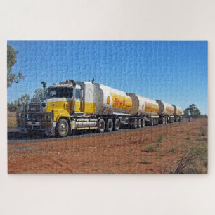 Puzzle Convoi routier en Australie