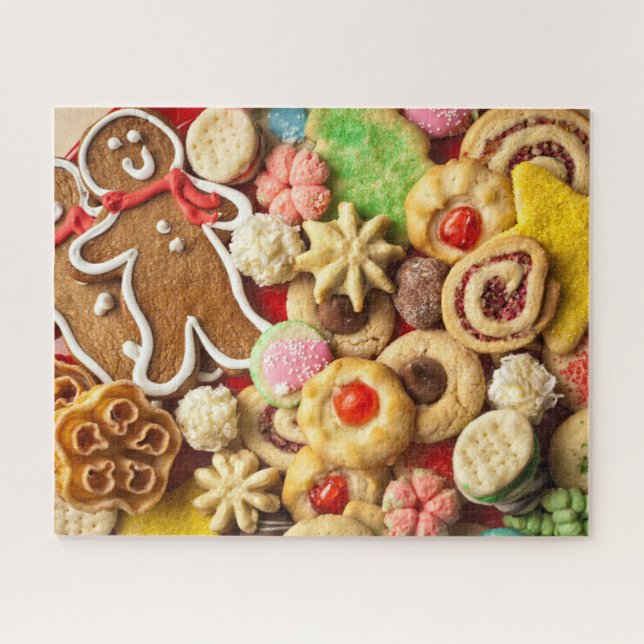 Puzzle Cookies de Noël (Horizontal)