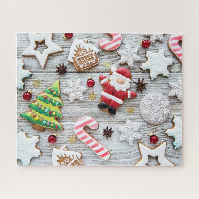 Puzzle Cookies de Noël (Horizontal)