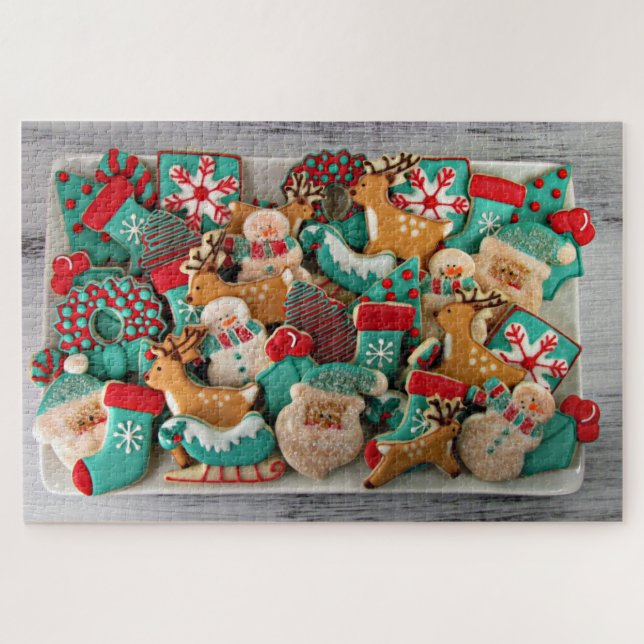 Puzzle Cookies de Noël (Horizontal)