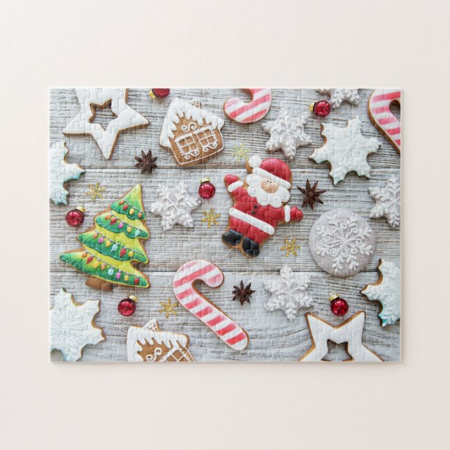 Puzzle Cookies de Noël (Horizontal)