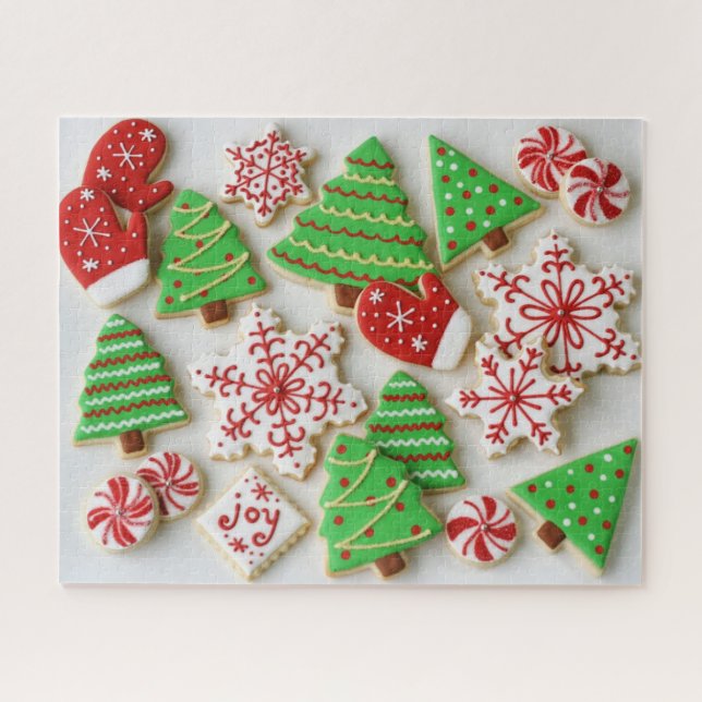 Puzzle Cookies de Noël (Horizontal)